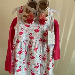 Flamingo dress